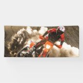 Motocross Rider Spandoek (Horizontaal)