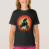MOTOCROSS RIDER SUNSET T-Shirt (Voorkant)