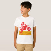 Motocross Rider T-shirt (Voorkant volledig)