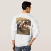 Motocross Rider T-shirt (Achterkant volledig)