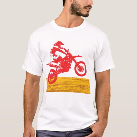 Motocross Rider T-Shirt (Voorkant)