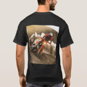 Motocross Rider T-shirt (Achterkant)