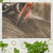 Motocross Rider Theedoek (Gevouwen)