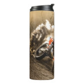 Motocross Rider Thermosbeker (Gedraaid links)