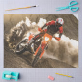 Motocross Rider Tissuepapier (Craft)