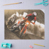 Motocross Rider Tissuepapier (Craft)