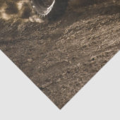 Motocross Rider Tissuepapier (Detail)