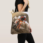 Motocross Rider Tote Bag (Dichtbij)