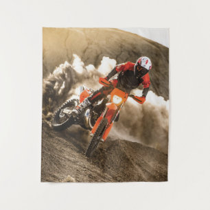 Motocross Rider Wandkleed