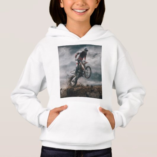 Motocross rijder (Voorkant)