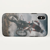 Motocross rijder Case-Mate iPhone case (Achterkant (horizontaal))