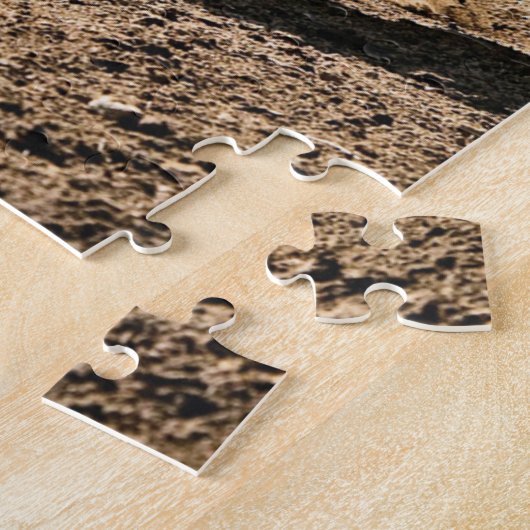 Motocross rijder gooit kussen legpuzzel (Zijkant)