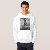 Motocross rijder hoodie (Voorkant volledig)