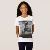 Motocross rijder t-shirt (Voorkant volledig)