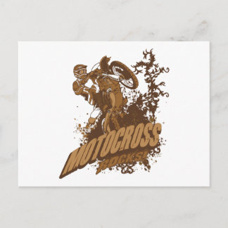 Motocross Rocks. Briefkaart