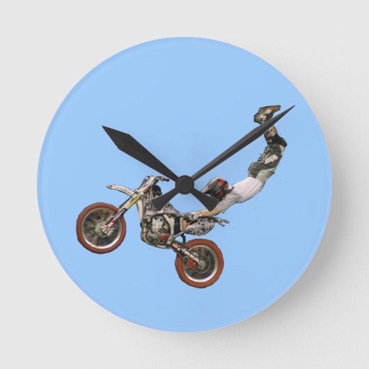 motocross ronde klok (Voorkant)