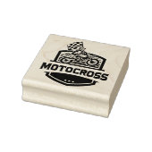 Motocross Rubber Stamp Rubberstempel (Stempel)
