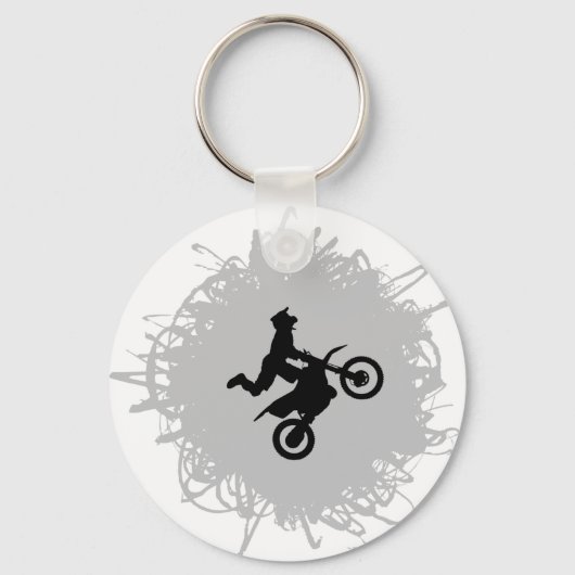 Motocross-scriptstijl Sleutelhanger (Voorkant)