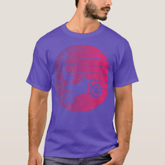 Motocross Seatgrab Retro Style 1086 T-shirt