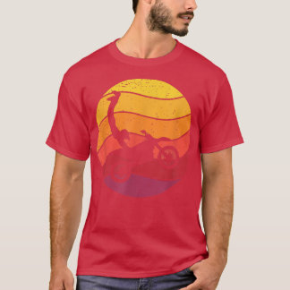 Motocross Seatgrab Retro Style 1095 T-shirt