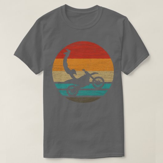 Motocross Seatgrab Retro Style  785 T-shirt (Design voorkant)