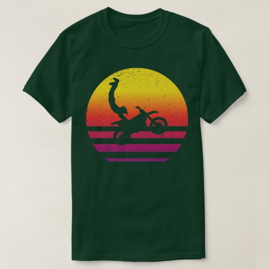 Motocross Seatgrab Retro Style 790 T-shirt (Design voorkant)