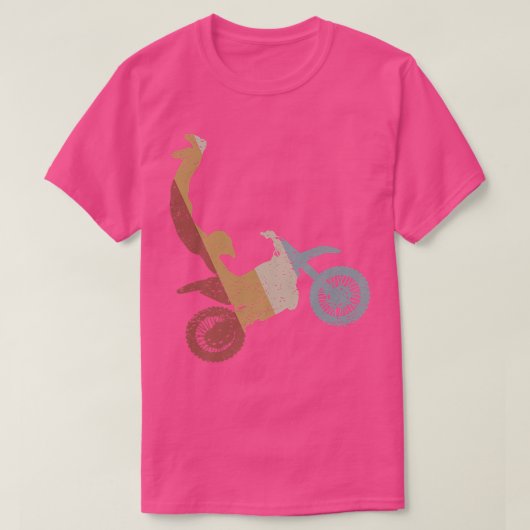 Motocross Seatgrab Retro Style  792 T-shirt (Design voorkant)