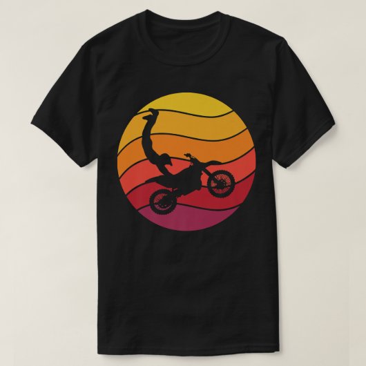 Motocross Seatgrab Retro Style  795 T-shirt (Design voorkant)