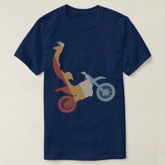 Motocross Seatgrab Retro Style  797 T-shirt (Design voorkant)