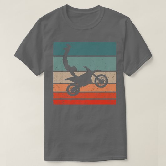 Motocross Seatgrab Retro Style  798 T-shirt (Design voorkant)