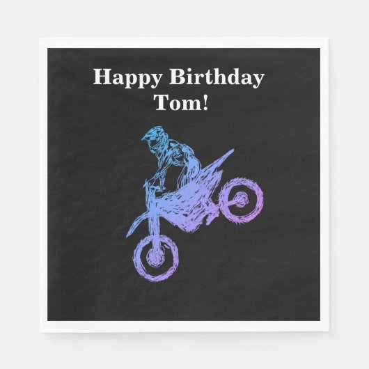 Motocross Servet (Voorkant)