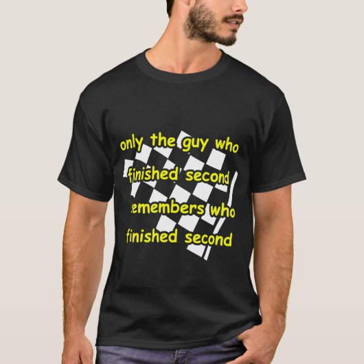 Motocross Shirt - 2e geworden (Voorkant)