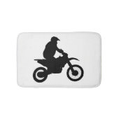 Motocross Silhouette Badmat (Voorkant)