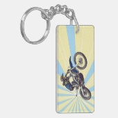 Motocross Sleutelhanger (Voorkant Links)