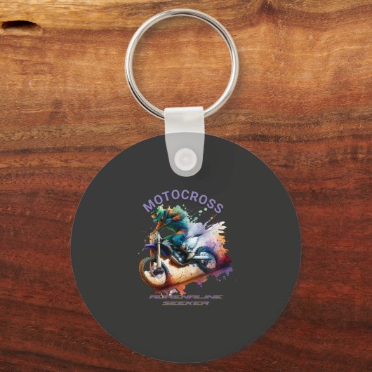 Motocross Sleutelhanger (Voorkant)
