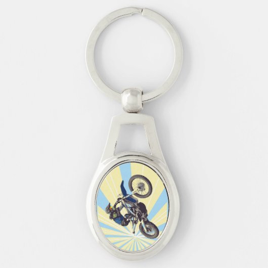 Motocross Sleutelhanger (Voorkant)
