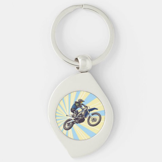 Motocross Sleutelhanger (Voorkant)