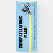 Motocross Spandoek (Verticaal)