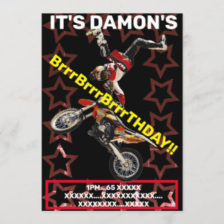 MOTOCROSS SUPERCROSS MOTORBIKE KAART