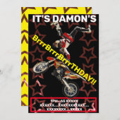 MOTOCROSS SUPERCROSS MOTORFIETS KAART (Voorkant / Achterkant)