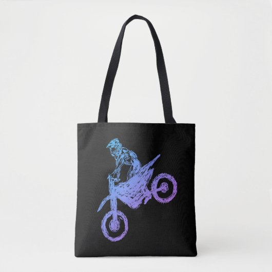 Motocross Tote Bag (Voorkant)