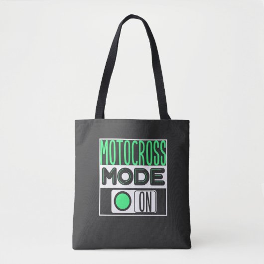 Motocross Tote Bag (Voorkant)