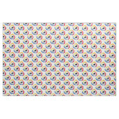 Motocross Tricolor Emblem Stof (Yard (91,4 cm))