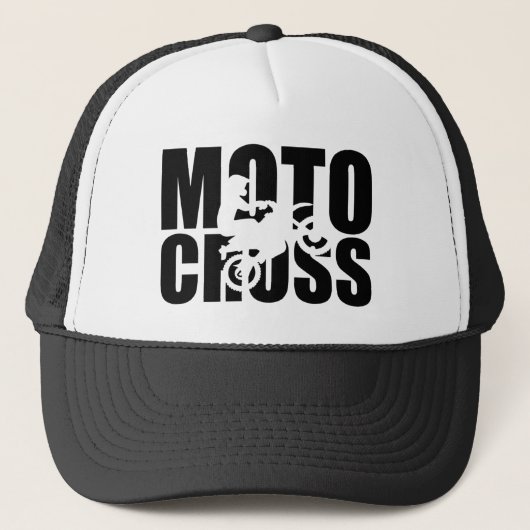Motocross Trucker Pet (Voorkant)