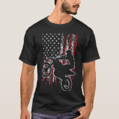 MOTOCROSS USA BIKER T-SHIRT (Voorkant)