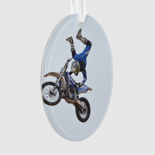 Motocross vliegend hoog ornament (voorkant)