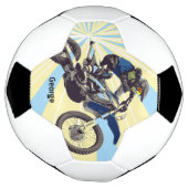 Motocross Voetbal (Gedraaid)