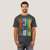 Motocross-vuilverbrandingsmotor T-shirt (Voorkant volledig)