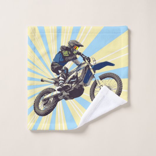 Motocross Washandje (Wasdoekje)