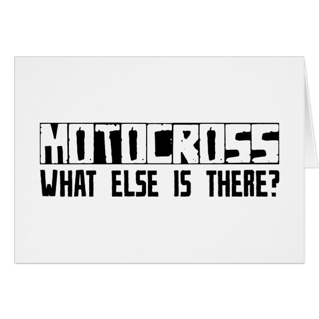 Motocross wat er nog meer is? (Voorkant Horizontaal)